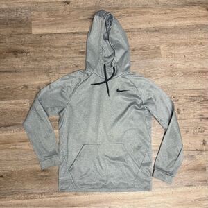 Nike Men's Light Gray Hoodie